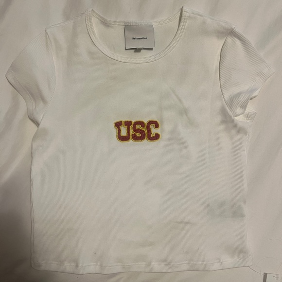 USC custom beaded reformation top - Picture 3 of 3
